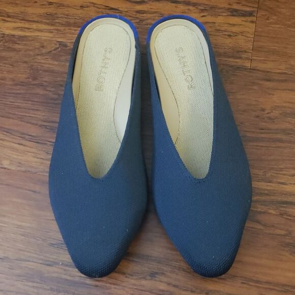 Rothy's Shoes - Rothys Womens Classic Navy Mules Size 7.5